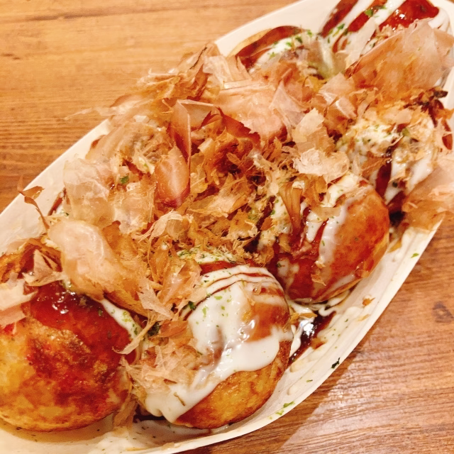 たこ焼きの完成!