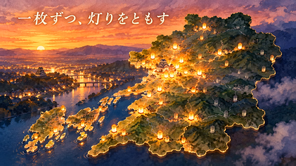 未来を照らすくまモビの地図